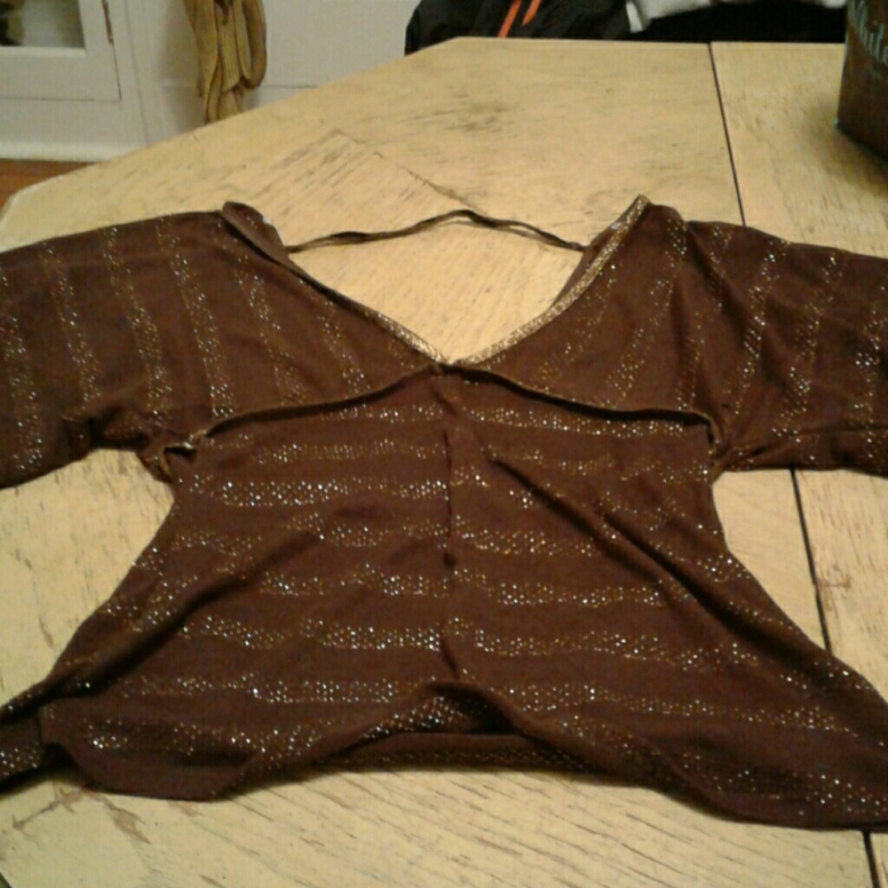 Lightweight Bling Sweater Blouse